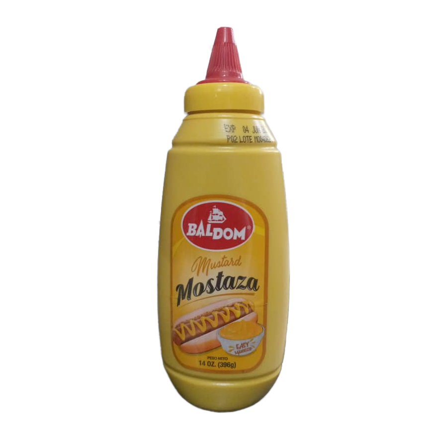 MUSTARD MOSTAZA BALDOM 14 OZ (396g)