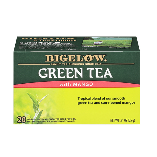 BIGELOW GREEN TEA WITH MANGO