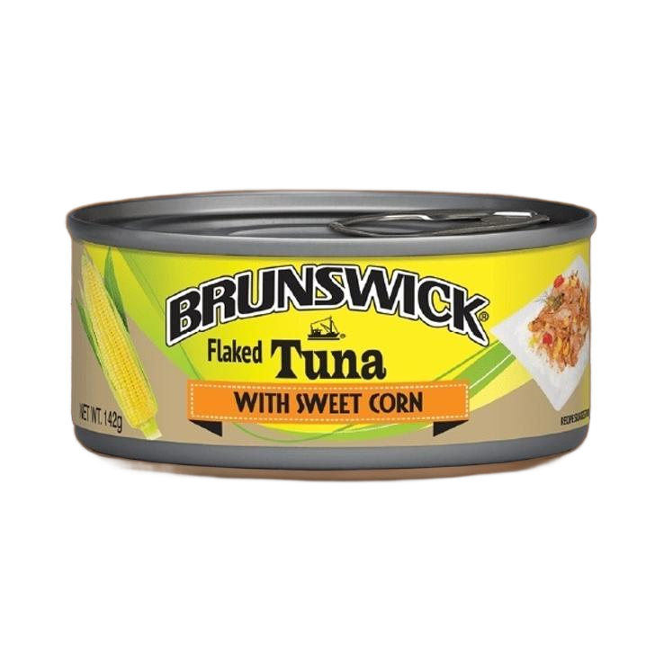 BRUNSWICK TUNA   (NET. WT. 142g/DR. WT. 100 g)