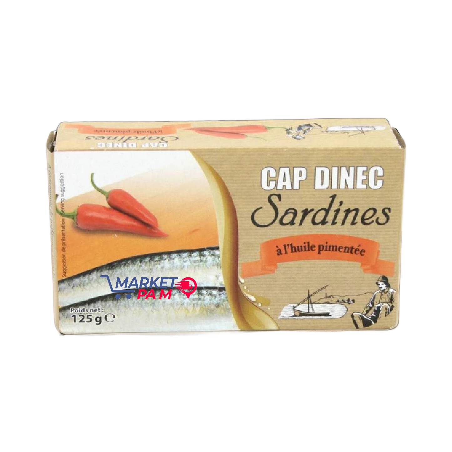 CAP DINEC SARDINES ( A L'HUILE PIMENTÉE)