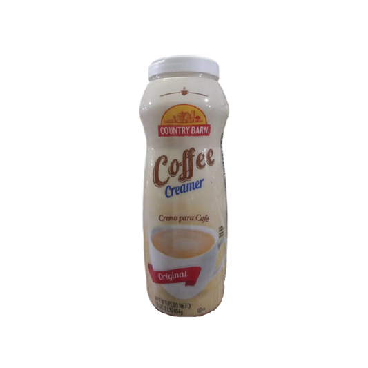 COFFE CREAMER  COUNTRY BARN 16 OZ 454 G