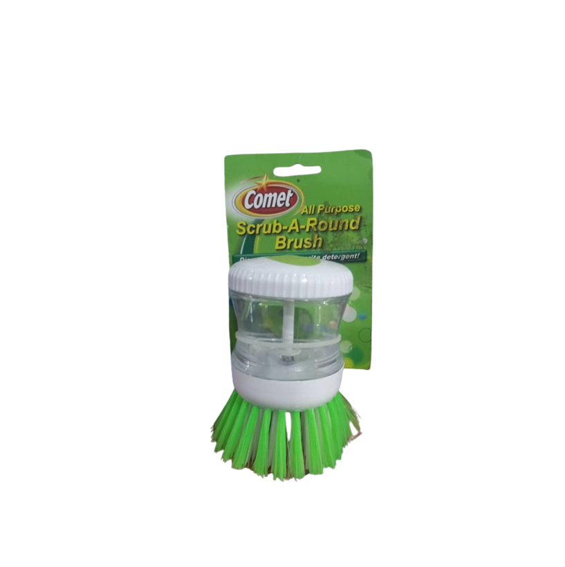SCRUB-A-ROUND BRUSH (ALL PURPOSE, COMET)