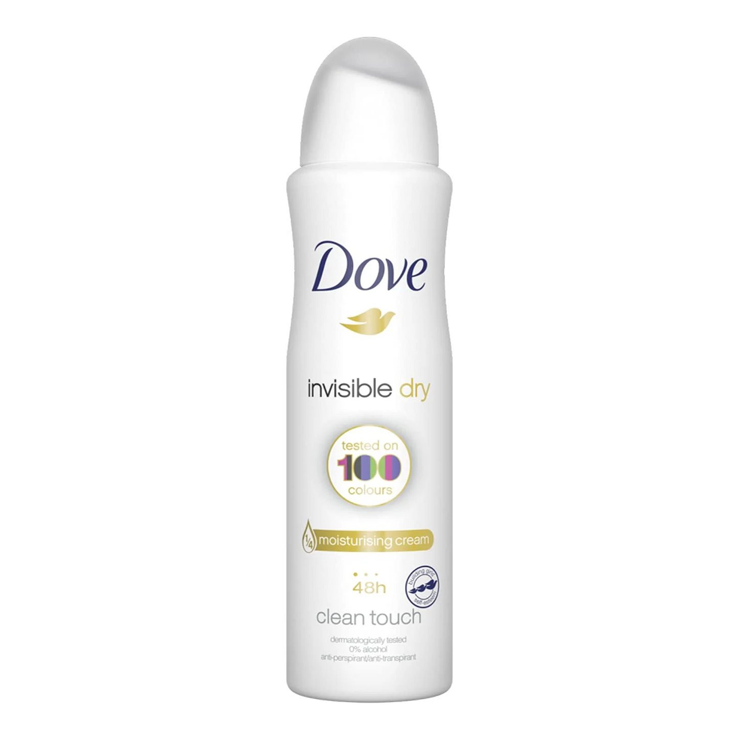 DÉODORANT, MOISTURISING CREAM, DOVE , 48 H, 0% ALCOHOL