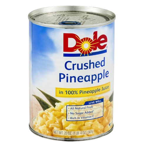 DOLE CRUSHED PINEAPPLE (20 oz)