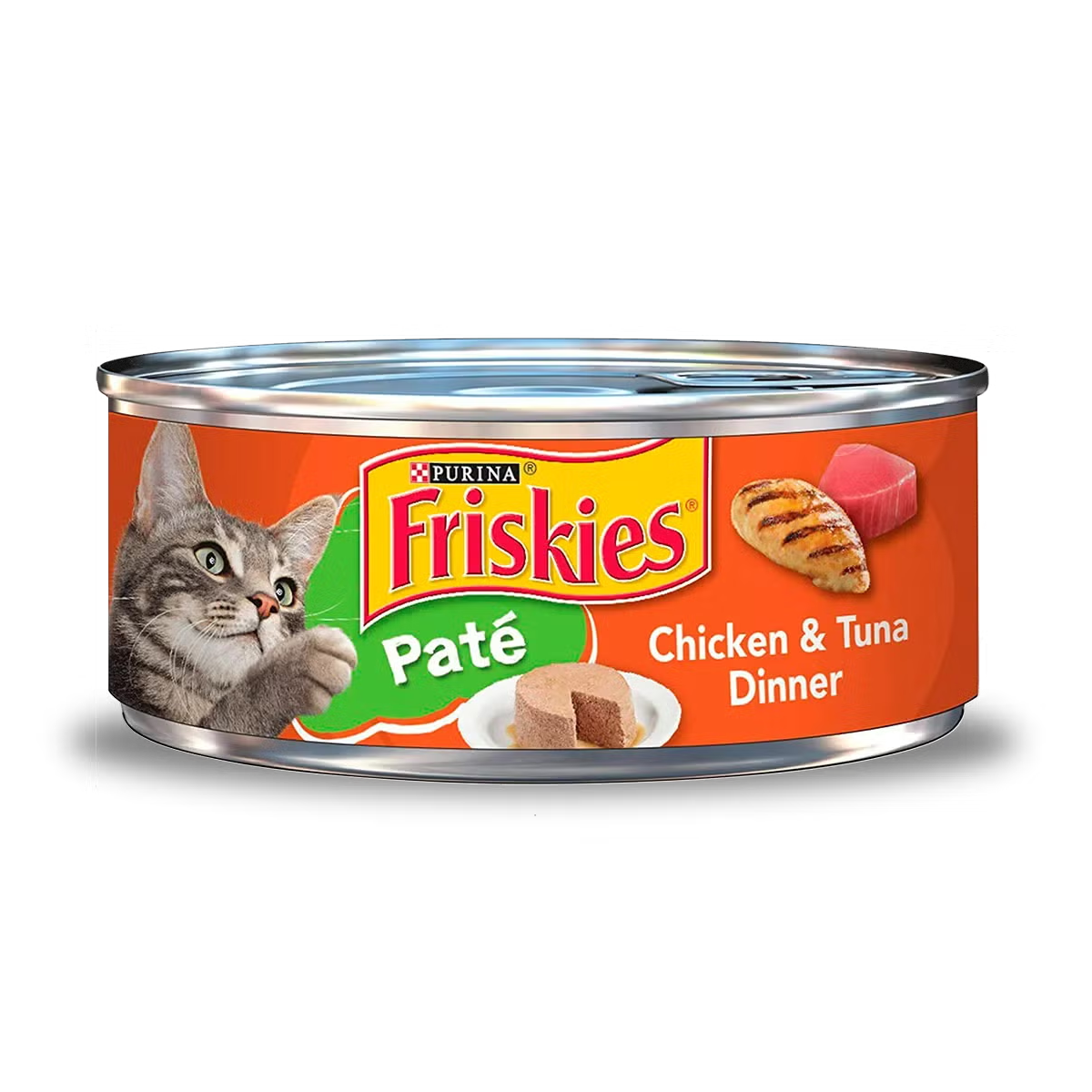 Dîner au poulet et au thon en pâté