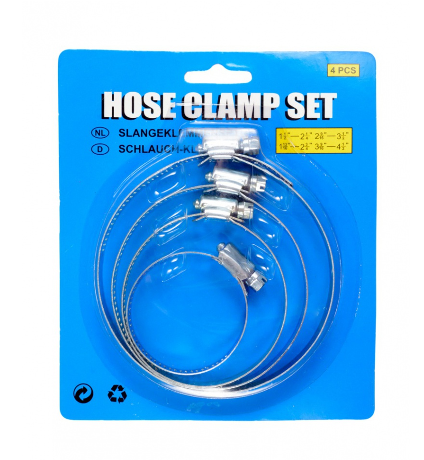 HOSE CLAMP SET  4 PCS