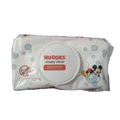 HUGGIES NATURAL CARE (SENSITIVE & FRAGRANCE FREE)