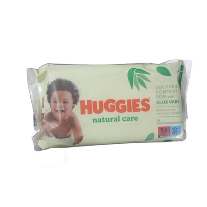 HUGGIES NATURAL CARE (SENSITIVE & FRAGRANCE FREE)