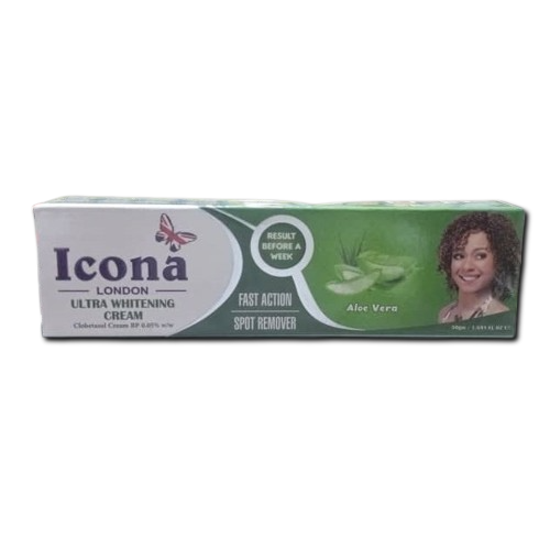 ICONA LONDON – Crème super éclaircissante à base de carotte