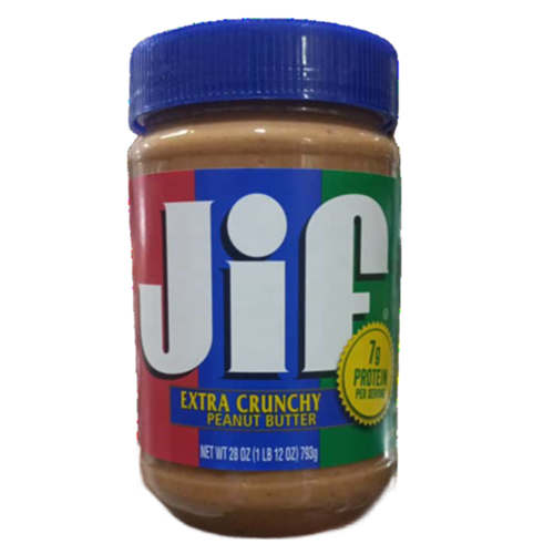 JIF EXTRA CRUNCHY PEANUT BUTTER