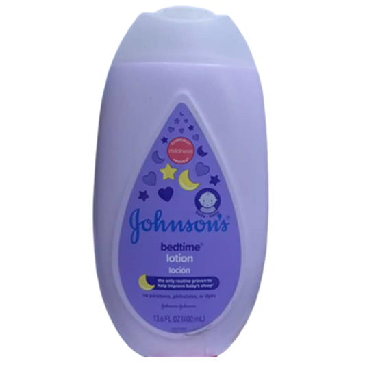JOHNSON'S BEDTIME LOTION 13.6 FL OZ 400 ML