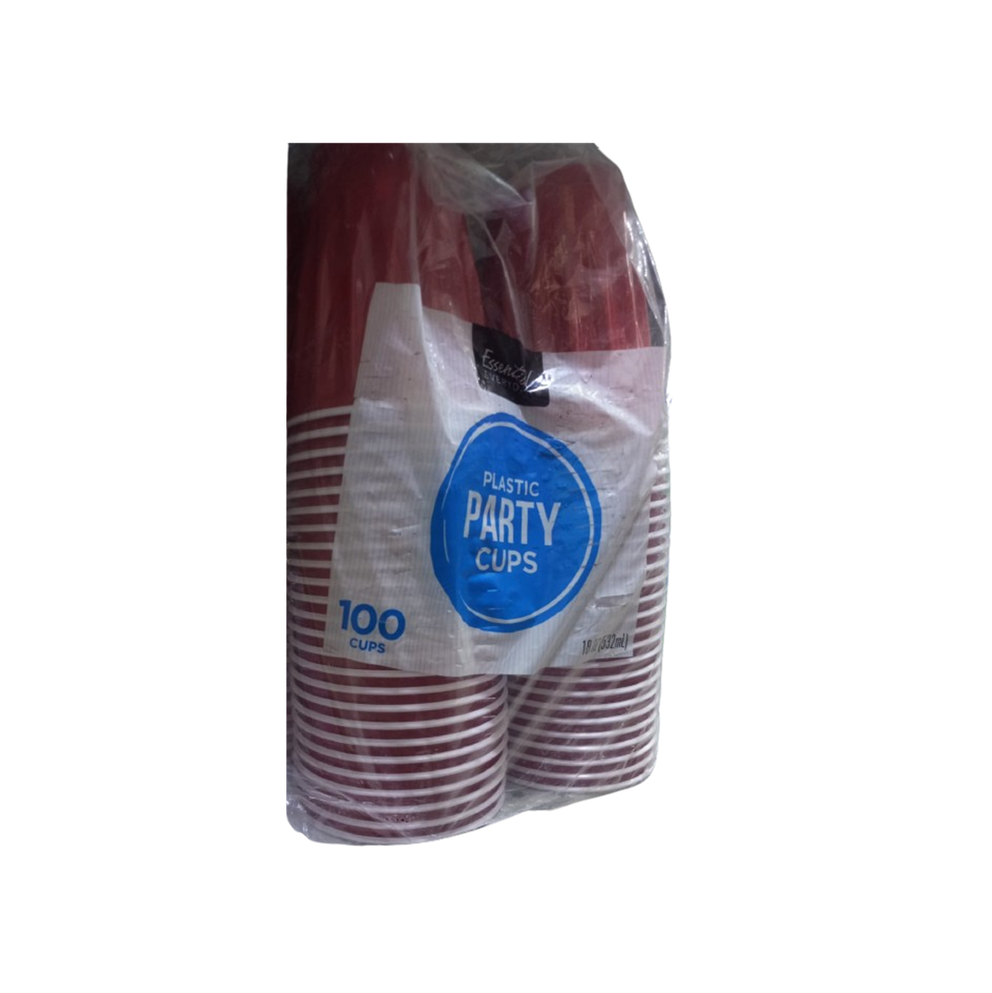 PLASTIC PARTY CUPS (100 CUPS) 18 OZ