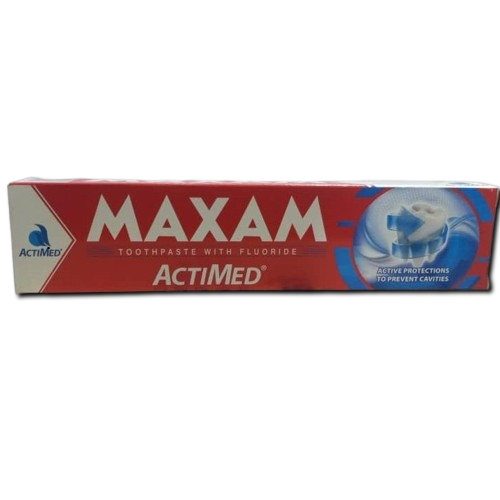 MAXAM TOOTHPASTE WITH FLUORIDE, ACTIMED