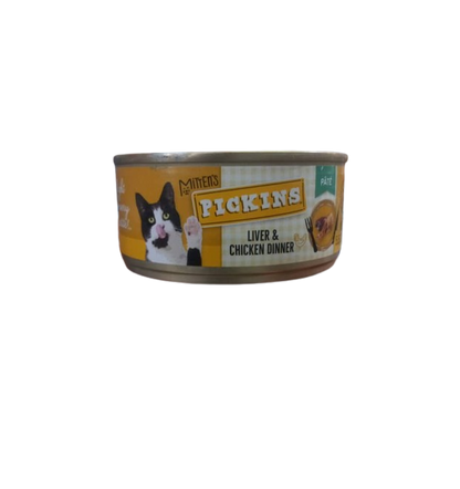 Mitten's Pickins Pâté Turkey & Giblets Dinner Wet Cat Food, 5.5 Ounces