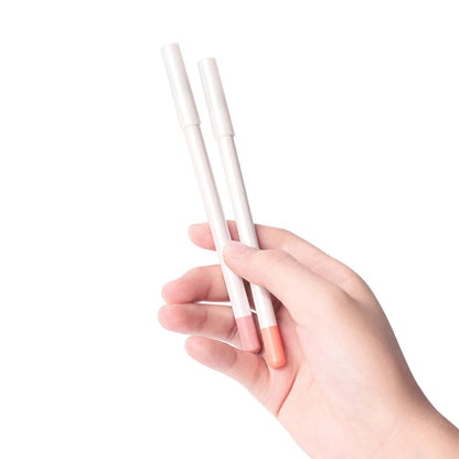 1g Private Label Lip Liner Custom Logo 26 Color Lipliner Eyeliner Multi-purpose Lead-free Pencil Non-stick Pigment Bulk Makeup