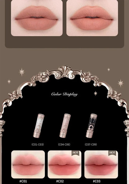 Flower Knows Little Angel Velvet Matte Lipstick Waterproof Long Lasting Soft Moisturizing Lip Gloss K Beauty Clean Girl Makeup
