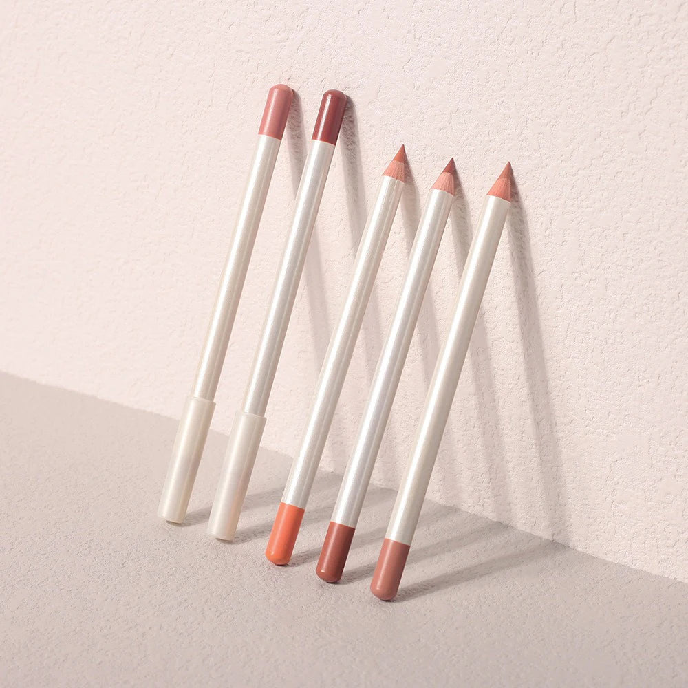 1g Private Label Lip Liner Custom Logo 26 Color Lipliner Eyeliner Multi-purpose Lead-free Pencil Non-stick Pigment Bulk Makeup