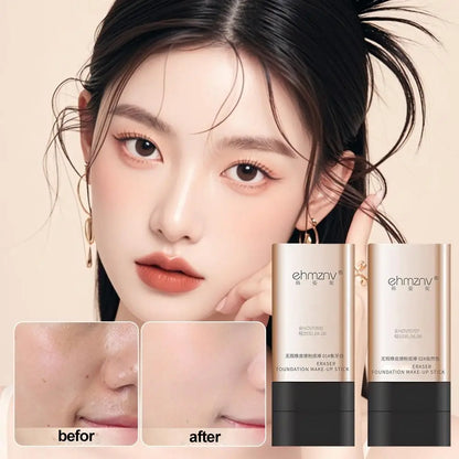 Balance Foundation Stick With Brush Makeup Stick Multi-Use Face Makeup And Contour Stick For Natural Matte Coverage