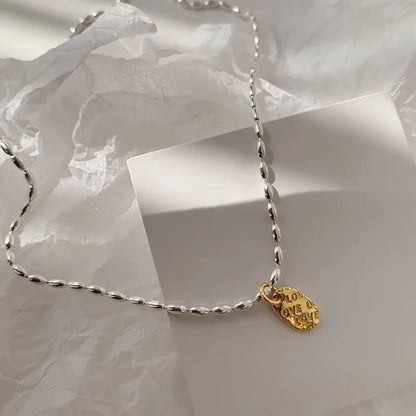 2023 New LOVE Vintage Olive Beads Chian Necklace For Women Girl Clavicle Choker Sexy Fashion Jewelry Gift Party collier