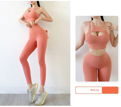 Nylon Leggings Women's Pants Sport Yoga Pants Sexy Tight High Waist Elastic Women's Panties Pocket legging High Workout