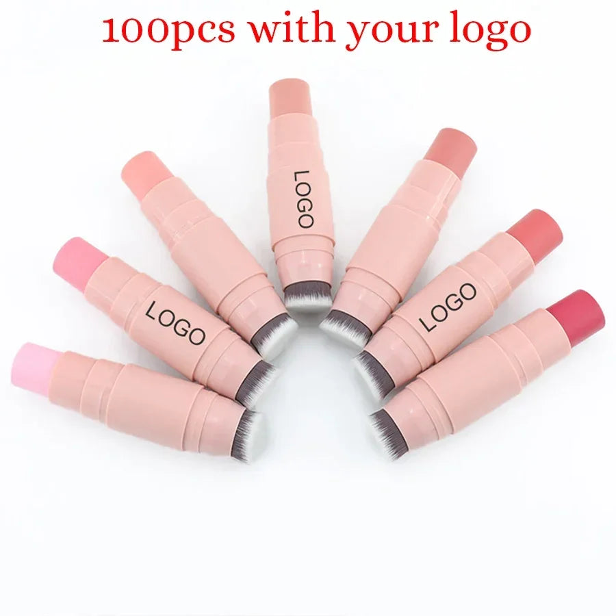 Private Label Blush Highlighter Concealer Stick Custom Bulk Long-lasting Non-fading Waterproof Covers Acne Marks Face Makeup