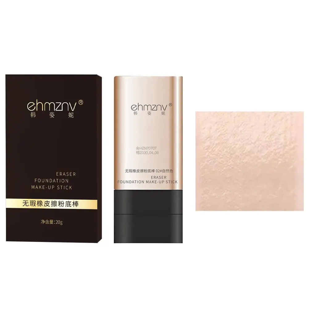 Balance Foundation Stick With Brush Makeup Stick Multi-Use Face Makeup And Contour Stick For Natural Matte Coverage