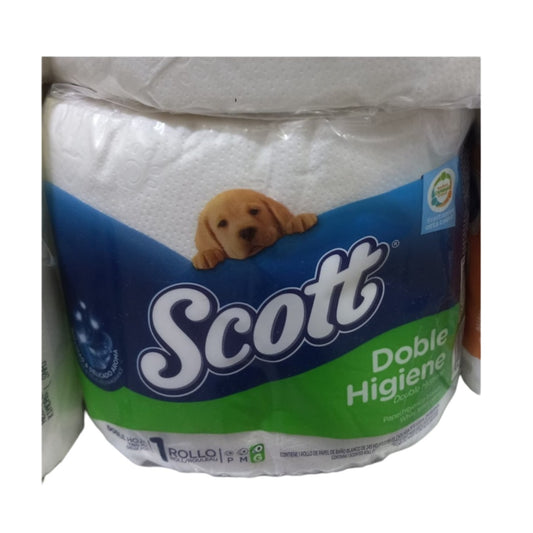 SCOTT DOBLE HIGIENE 1 ROL