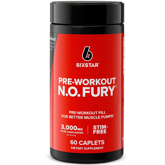 Compléments d'oxyde nitrique Six Star pour hommes et femmes, Muscle Builder (60 unités)