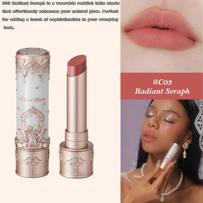 Flower Knows Little Angel Velvet Matte Lipstick Waterproof Long Lasting Soft Moisturizing Lip Gloss K Beauty Clean Girl Makeup