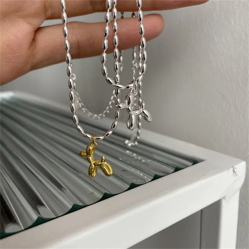 2023 New LOVE Vintage Olive Beads Chian Necklace For Women Girl Clavicle Choker Sexy Fashion Jewelry Gift Party collier