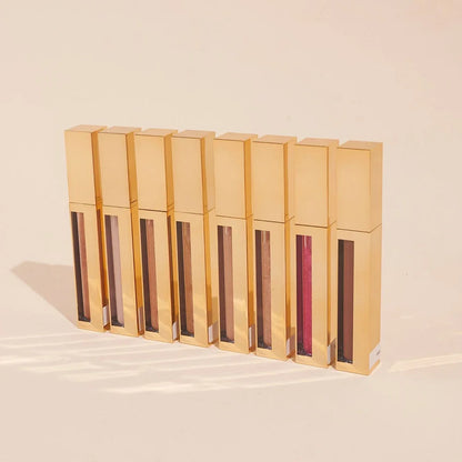 Waterproof High Color Private Label Lipstick Pigment Lip Glaze Long-lasting Moisturizer Lipgloss Custom Bulk Makeup Lips Tint