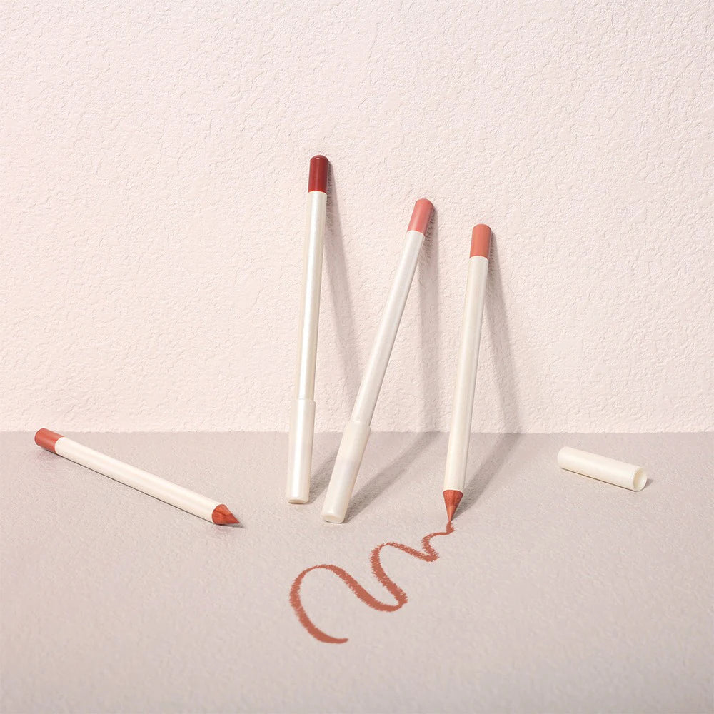 1g Private Label Lip Liner Custom Logo 26 Color Lipliner Eyeliner Multi-purpose Lead-free Pencil Non-stick Pigment Bulk Makeup
