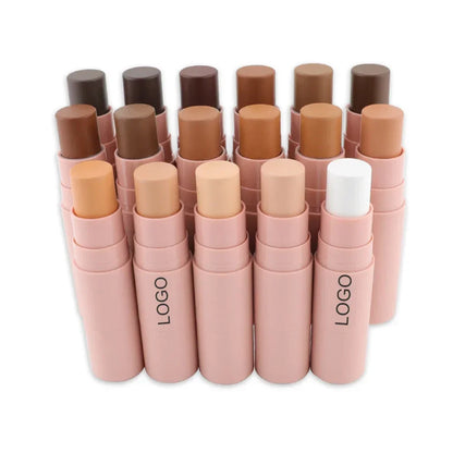 Private Label Blush Highlighter Concealer Stick Custom Bulk Long-lasting Non-fading Waterproof Covers Acne Marks Face Makeup