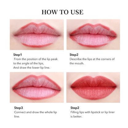 12 color Wood Lip Liner Pencil Long Lasting waterproof Matte Red Lip Pencil Lipstick Pencil Permanent Makeup Tattoo Accessories