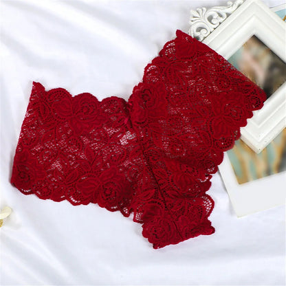 3PCS/Set Sexy Lace Seamless Cotton Brazilian Panties Women Ribbed Intimates Breathable Panties Low Waist Female Cotton Underwear