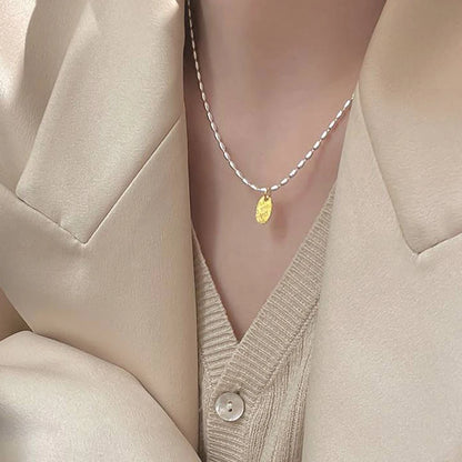 2023 New LOVE Vintage Olive Beads Chian Necklace For Women Girl Clavicle Choker Sexy Fashion Jewelry Gift Party collier