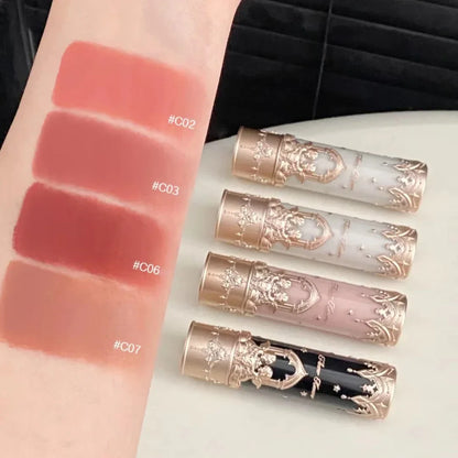 Flower Knows Little Angel Velvet Matte Lipstick Waterproof Long Lasting Soft Moisturizing Lip Gloss K Beauty Clean Girl Makeup