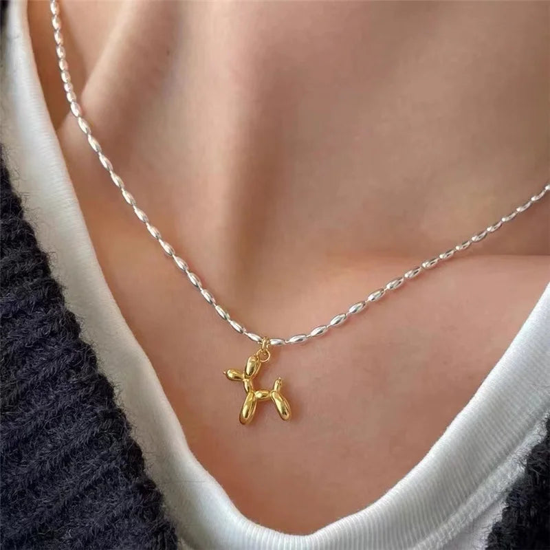 2023 New LOVE Vintage Olive Beads Chian Necklace For Women Girl Clavicle Choker Sexy Fashion Jewelry Gift Party collier