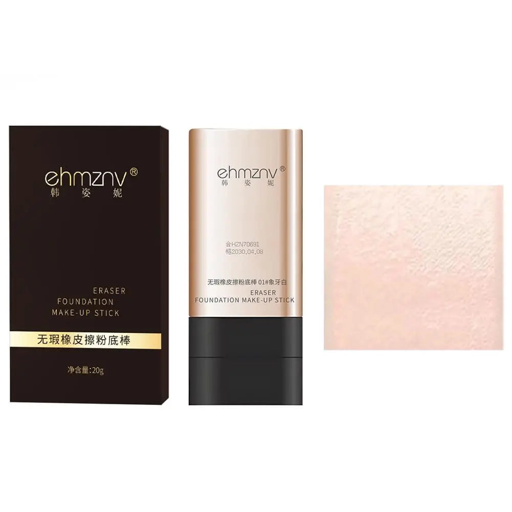 Balance Foundation Stick With Brush Makeup Stick Multi-Use Face Makeup And Contour Stick For Natural Matte Coverage