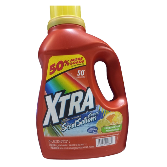 XTRA DÉTERGENT FRESCO SCEEN SATIONS , 75 FL OZ , (2.34 QT) 2.2 L