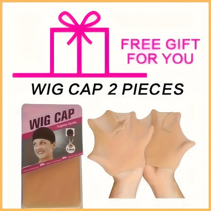 Women'S Elegant Short Bob Wig - Glueless Layered Bangs, Density Human Hair, Natural Look, No Glue Needed, Everyday & Party Hairstyle, Easy Maintenance, Perfect for Easter, Holidays, and Everyday Use - Ideal for Beginners & Pr